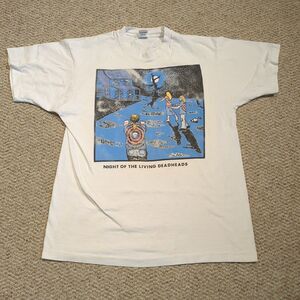 Vintage Grateful Dead Night Of The Living Deadheads T Shirt XL Ken Brown